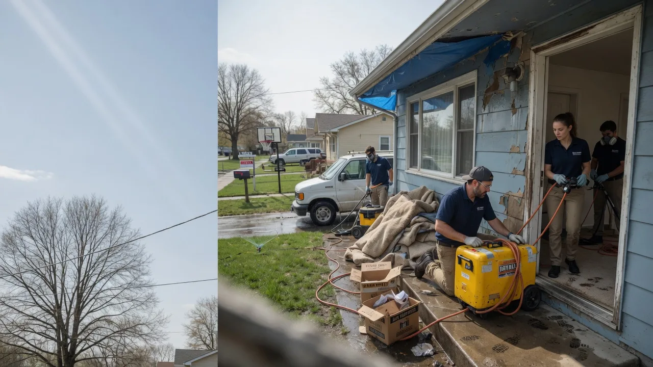 Basement Flood Cleanup in Roxana, KY near me
